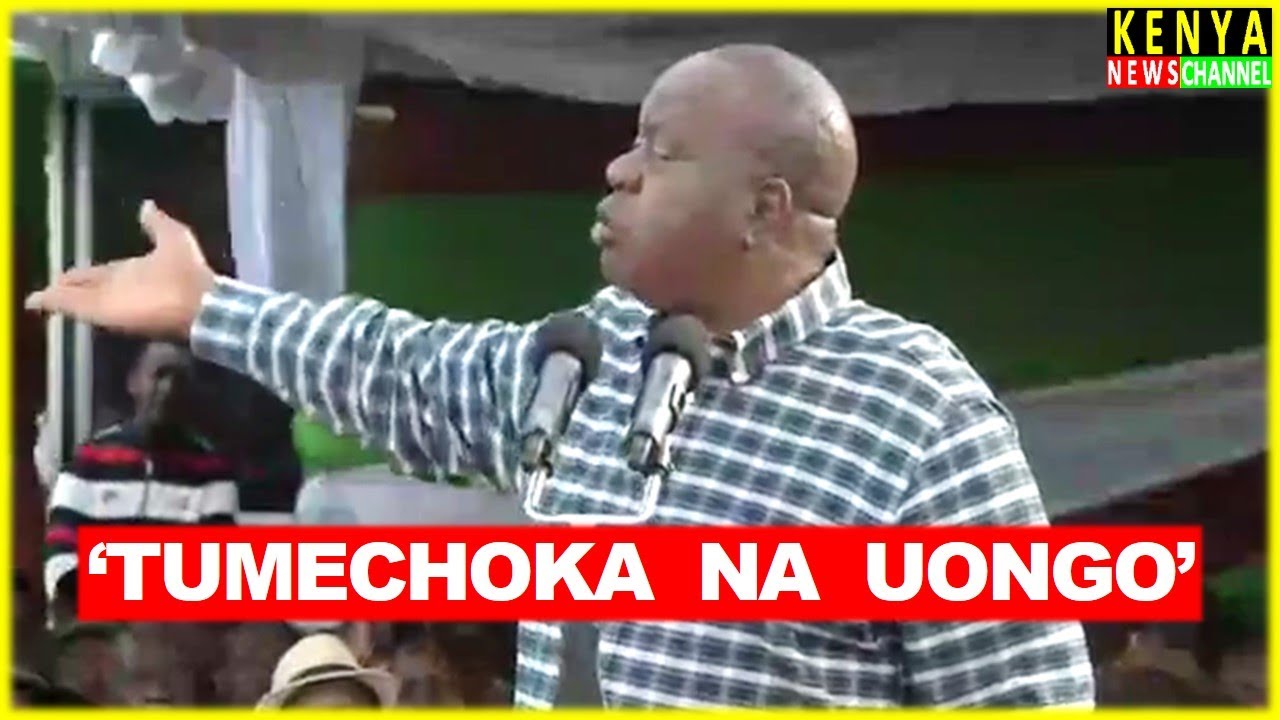 Matiangi speech at Wamunyoro in front of Gachagua, Karua & Kalonzo - Listen what he told Ruto