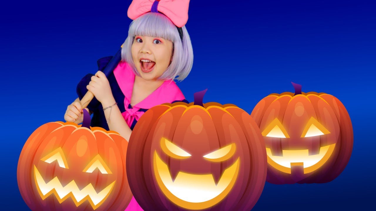 Halloween SURPRISE PUMPKINS Song for Kids