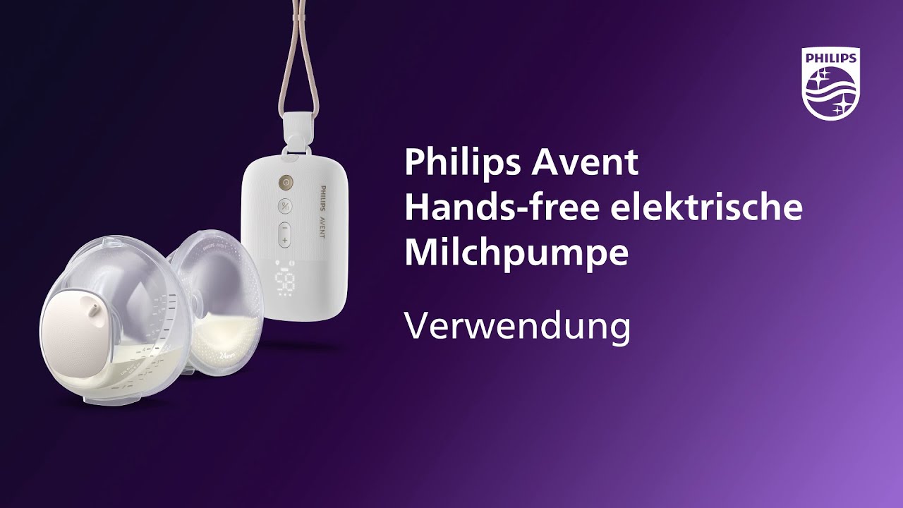 Philips Avent Hands-free elektrische Doppelmilchpumpe - Verwendung