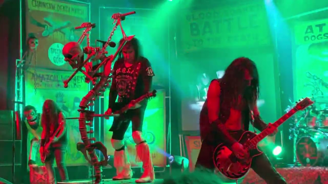 W.A.S.P. playing Chainsaw Charlie in Tempe, AZ on 30 Oct 2022