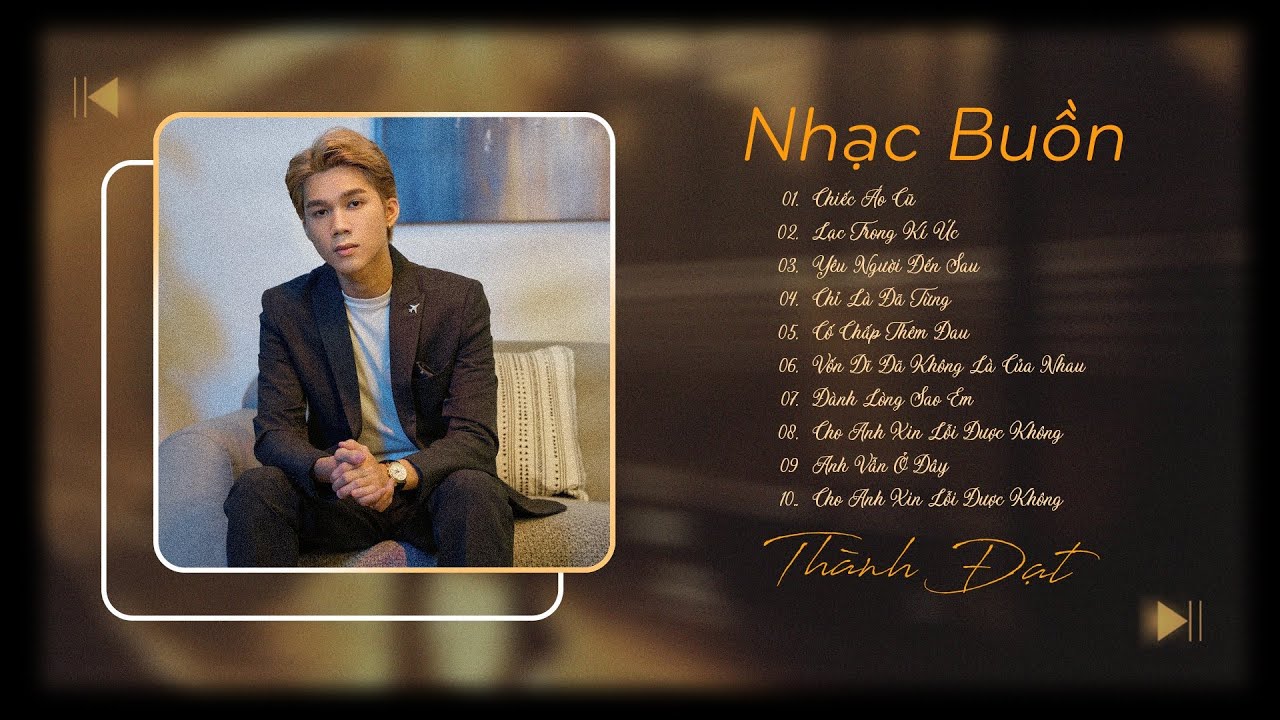 Nếu bạn đang tổn thương trong tình yêu thì hãy để Thành Đạt hát cho bạn nghe nhé..!