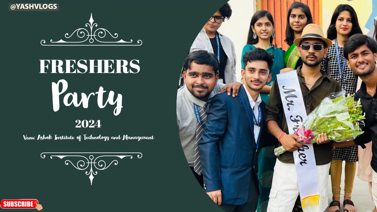 Freshers party 2024 | Ashoka institute of Technology | College life | 