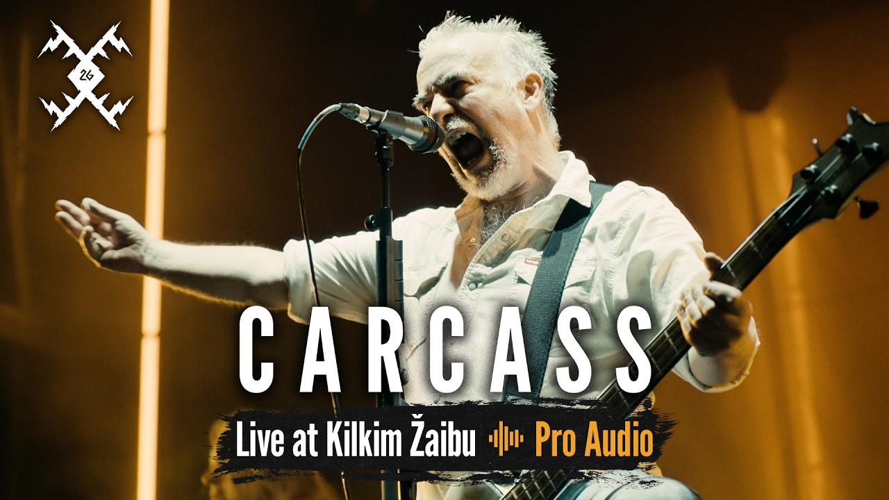 CARCASS | live at KILKIM ŽAIBU XXVI (2026)