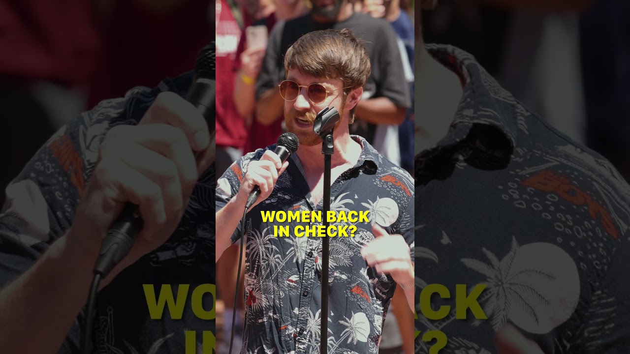 Woman Propaganda Asks Myron Gaines if We NEED Sharia Law