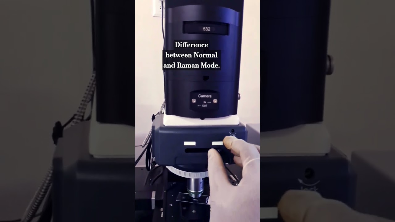 Difference between Raman Mode and Normal Mode in confocal Raman spectroscopy 