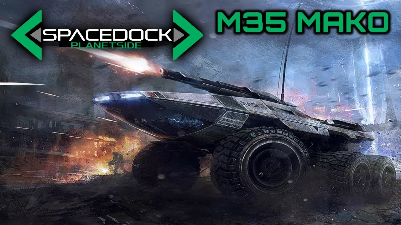 Mass Effect: M35 Mako - Spacedock Planetside