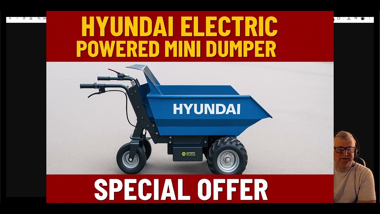 Hyundai Electric Powered Mini Dumper   Special Offer