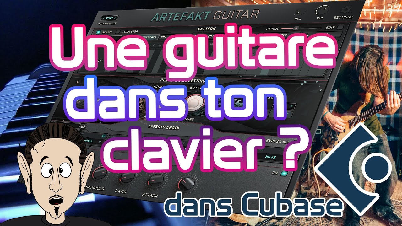 Artefakt Guitar, une bibliothèque qui sonne d'enfer #cubase #plugin #halion #artefakt #guitar