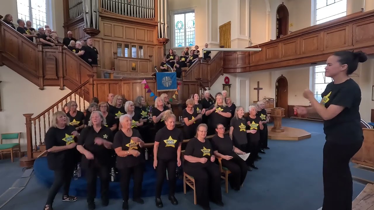 For Once In My Life- Rock Choir Centenary Methodist Church, Boston ‘25