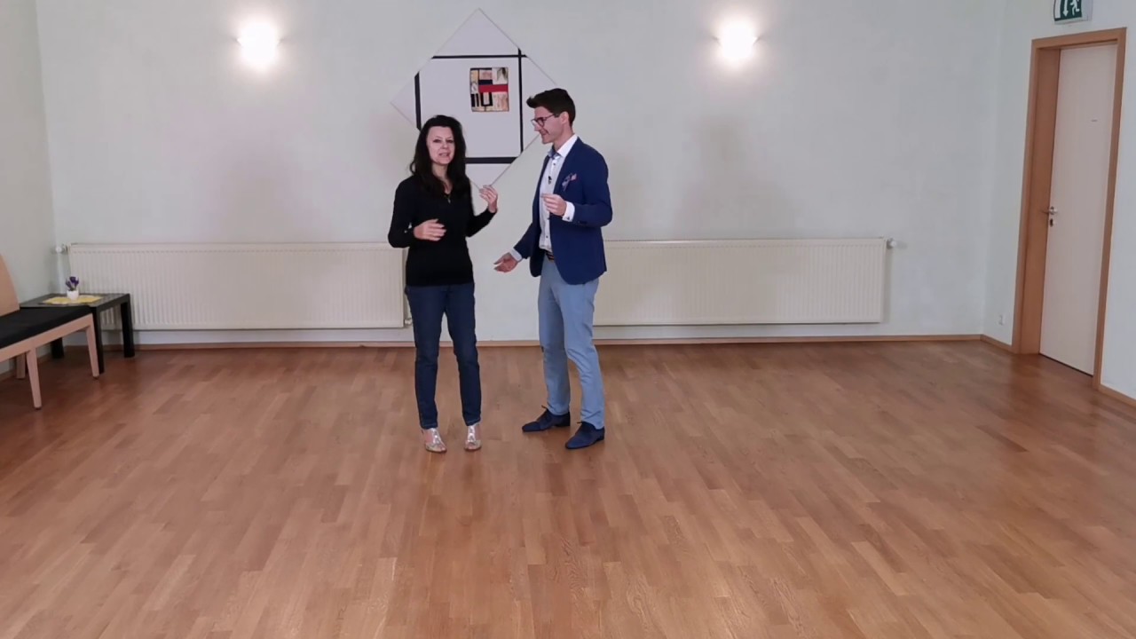 Europäischer Tango Bronze / Grundschritt und Promenade / Bronzeprogramm