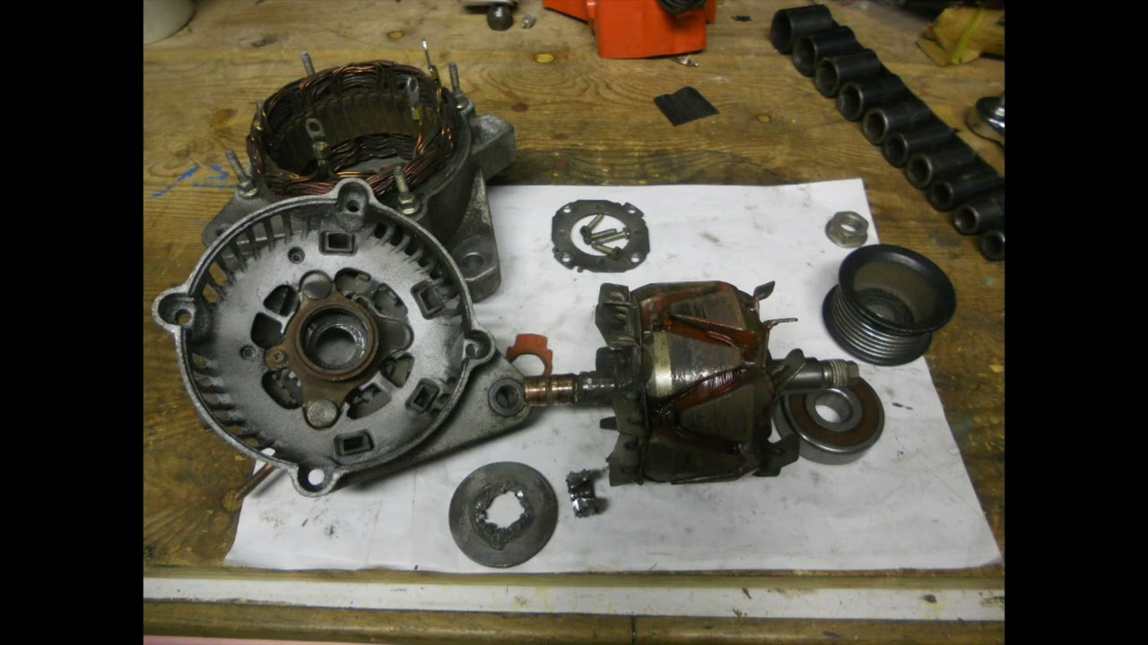 2003 Camry Denso Alternator Rebuild (Bearings and Brushes)