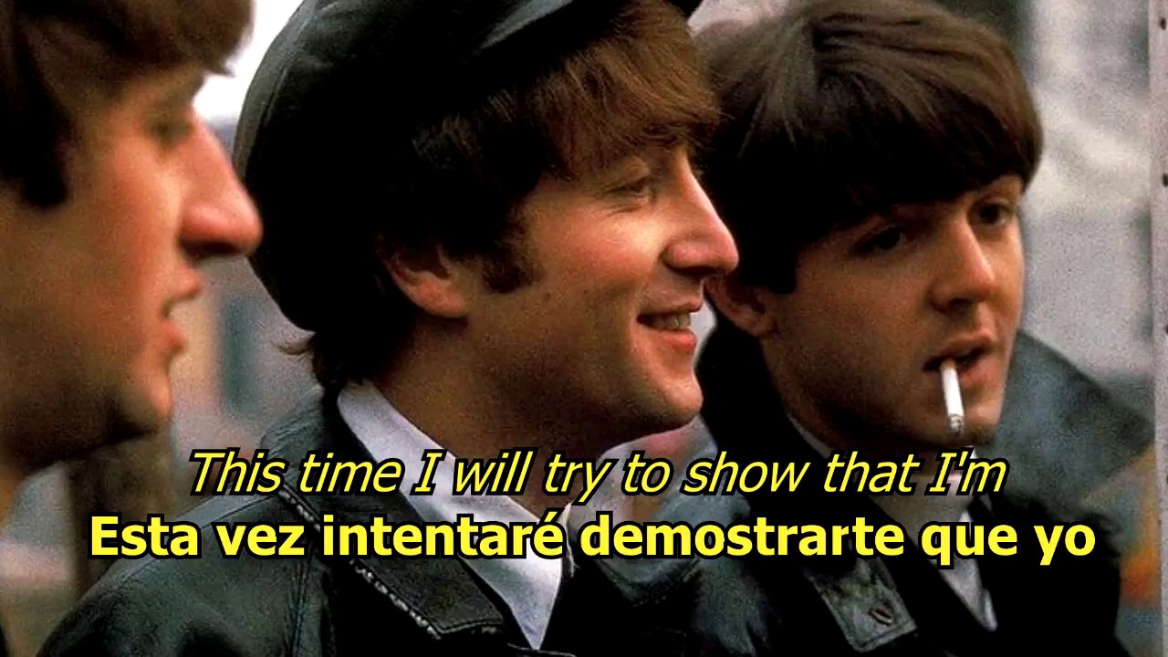 I'll Be Back - The Beatles (LYRICS/LETRA) [Original]