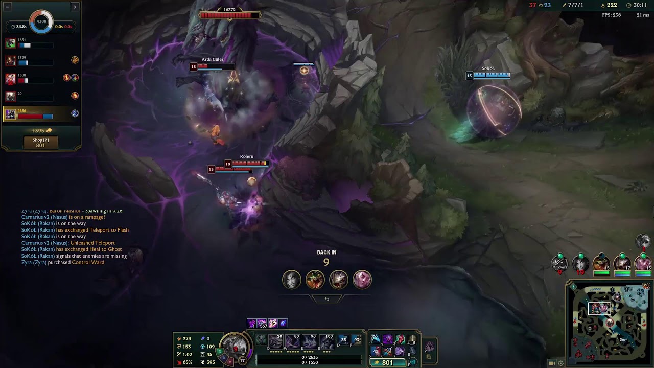 Crit Nasus 578lp start