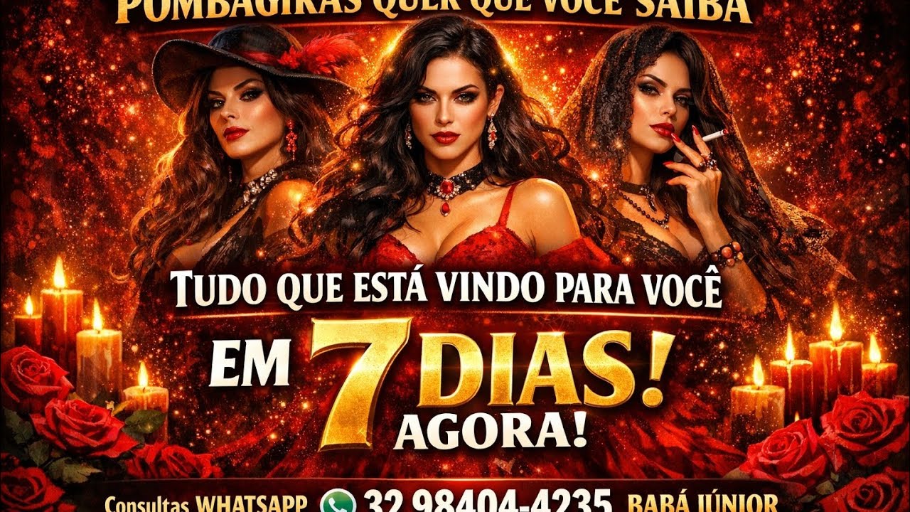 POMBAGIRAS QUER QUE VOCÊ SAIBA TUDO QUE ESTÁ VINDO PARA VOCÊ EM 7 DIAS AGORA! #revelações#tarot#amor