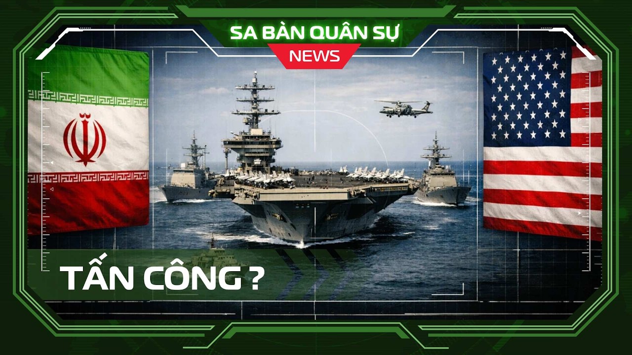 📺SBQS | Hoa Kỳ triển khai lực lượng gần Iran, Tehran đứng trước nguy cơ bị tấn công ?