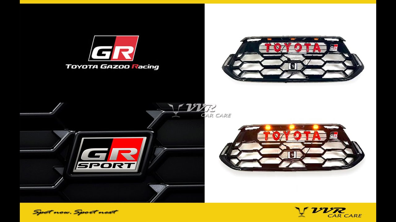 Hycross GR sport grill | Toyota GR sport grill | VVR Car Care | 9514140203