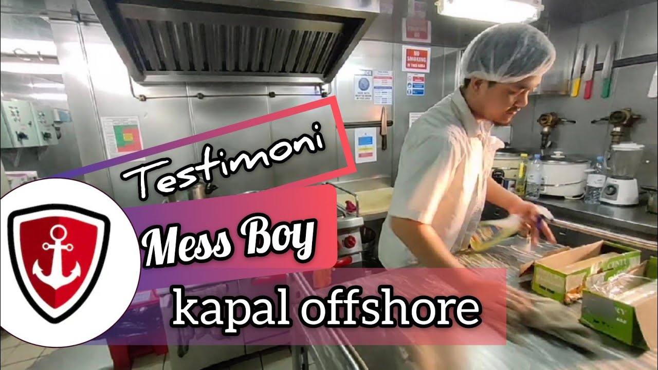 This is how the room/mess boy working on the offshore Vessel | testimony |Daily Pelaut