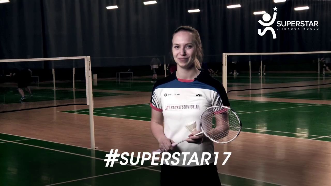 Liikkuva koulu Superstar 2017 osa 3 - Sulkapallo, Jenny Nystrom