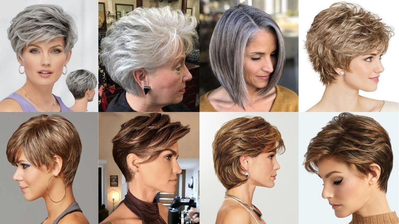 +50 CORTE DE CABELO CURTO PARA SENHORAS +50 +60 +70 ANOS | CORTE DE CABELO FEMININO CURTO TENDÊNCIA