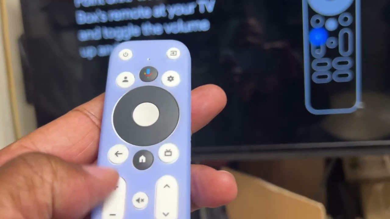 How to pair a different TV to ONN Google TV box ￼ remote control