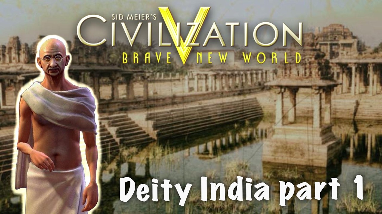Let's spam wonders for our tallest cities! | Civilization V - BNW | India Deity Cultural Victory P1