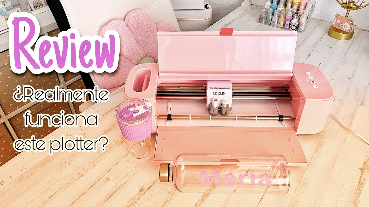 ✨ REVIEW ✨ LOKLiK Crafter / el plotter de corte más barato 🤑 y silencioso 🤫 ¿funciona bien?