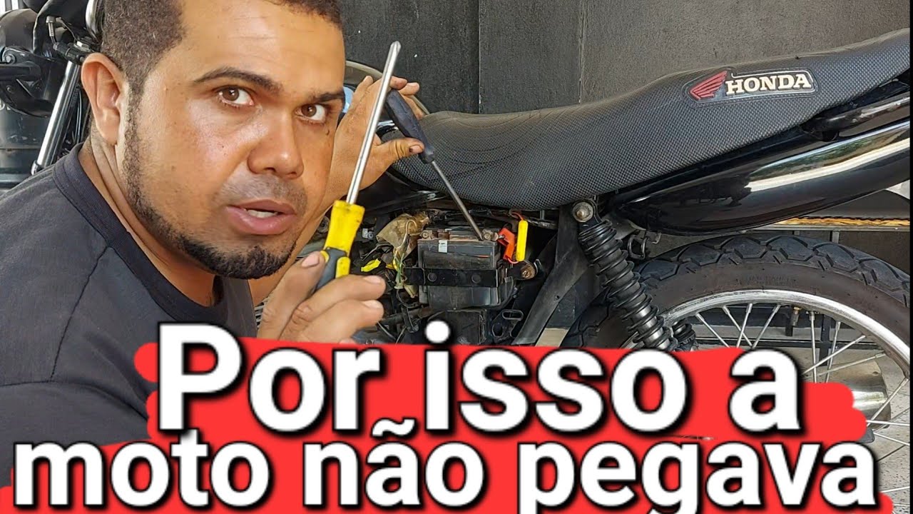 Fan125 varetada n&atilde;o pega aprenda a achar o defeito r&aacute;pido