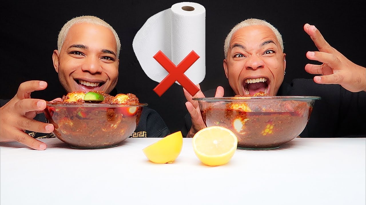 DESHELLED SEAFOOD BOIL MUKBANG 먹방 + BLOVES SMACKALICIOUS SAUCE *DON'T WIPE YOUR MOUTH CHALLENGE!*
