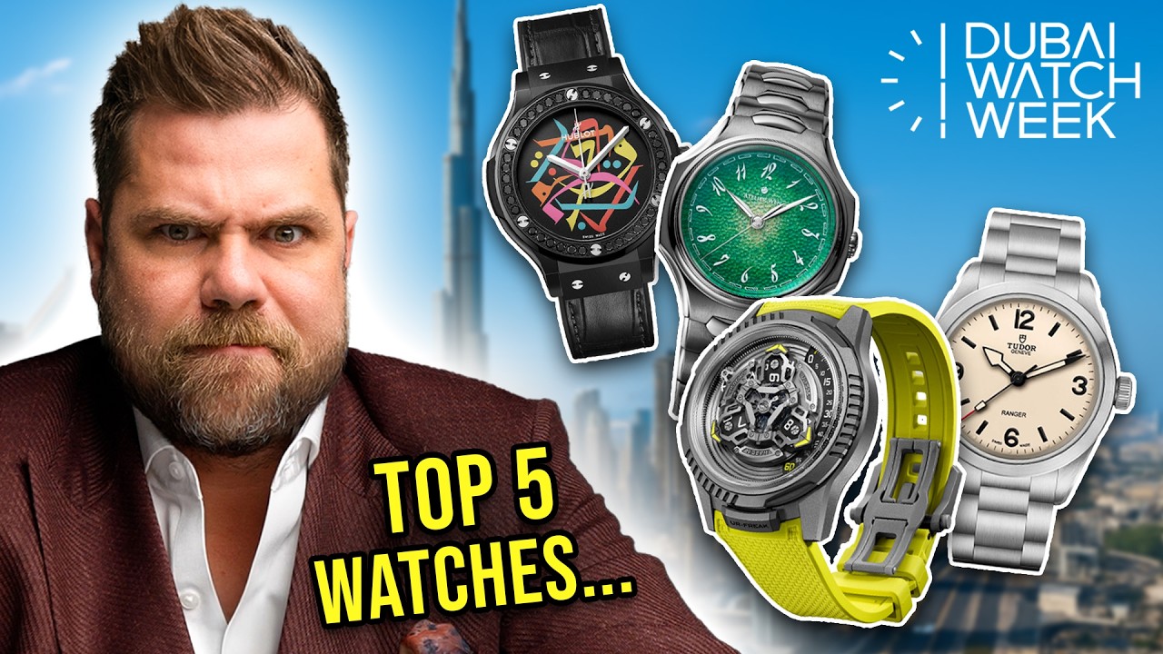 Пять новых часов, представленных на Dubai Watch Week