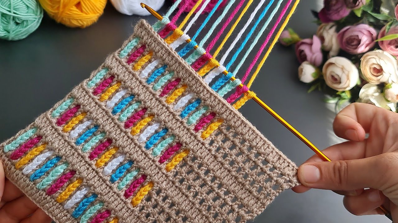 Wow!..💰Amazing!..sell as many as you can weave. Crochet Gorgeous Knitting. This is the best crochet.