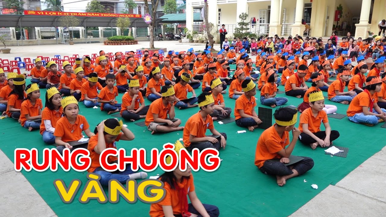 Chương trình RUNG CHUÔNG VÀNG trường bé Dương