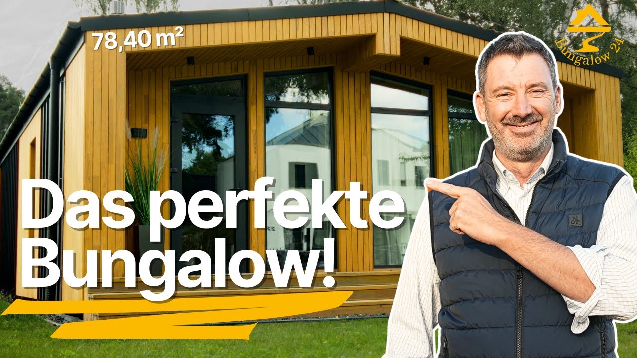 Das perfekte Bungalow Haus! 🏡 Modular, Modern & Einzigartig 💯 78,40 m² Roomtour Deluxe