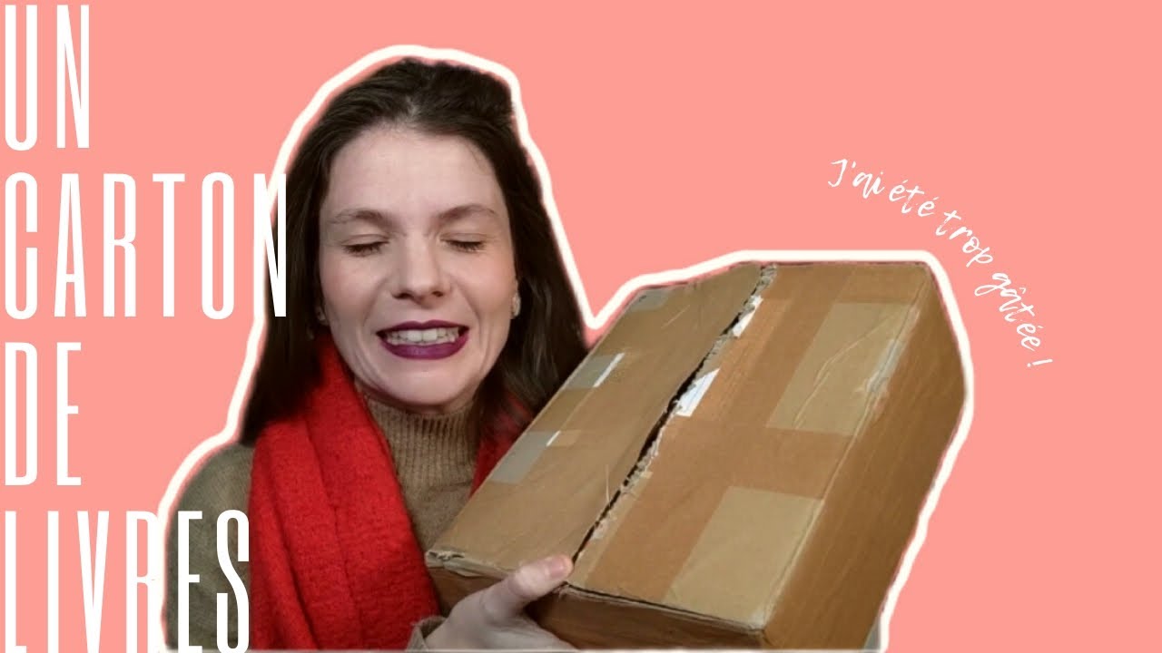 R&eacute;ception livresque : unboxing livres 📖 🎁 Mon fr&egrave;re pioche dans ma wishlist