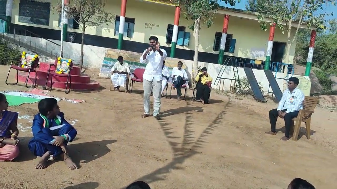 @JC school Sirigeri, on 26th January 