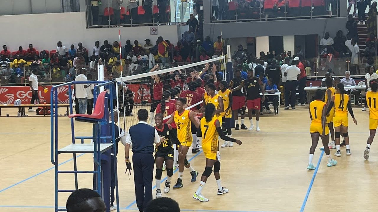 AFRICAN GAMES 2023 GHANA 0-3 EGYPT VOLLEYBALL (WOMEN) HIGHLIGHTS