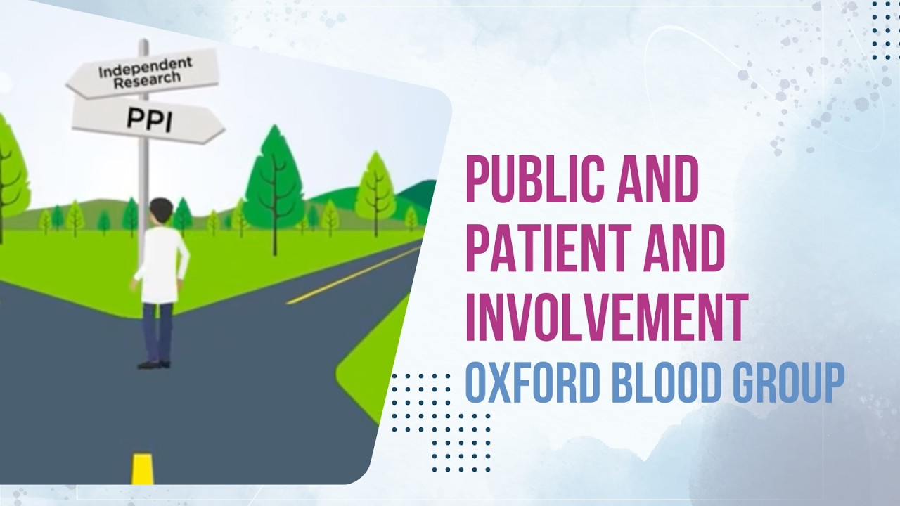 Public and Patient and Involvement - Oxford Blood Group