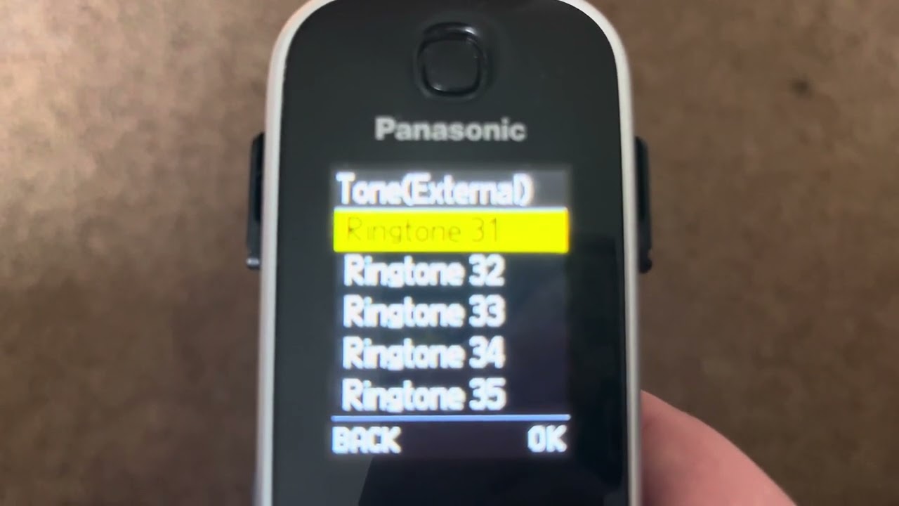 Panasonic KX-TGJ420E ringtones