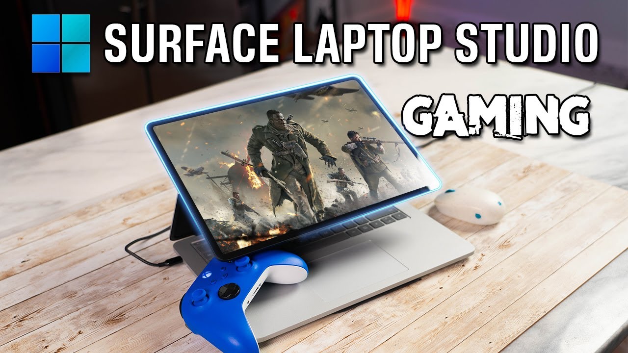 Surface Laptop Studio | Игры!!!