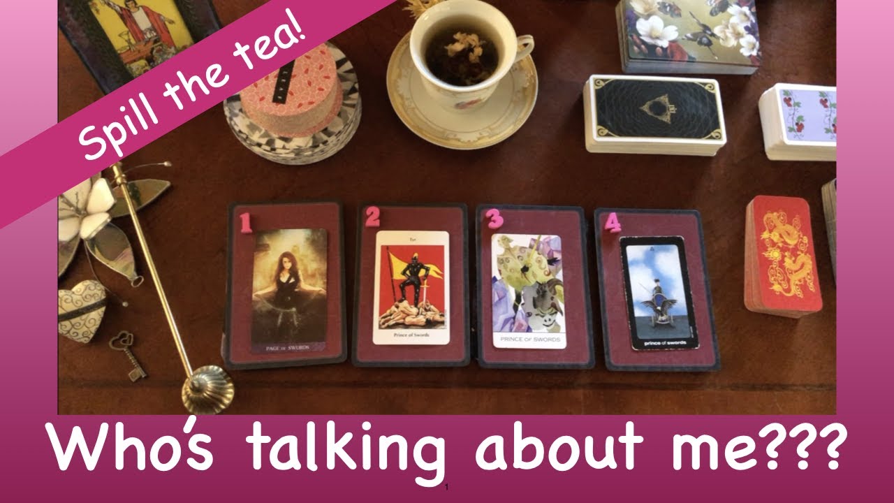 Spill the tea:  Who's talking about me? 😲🔮 Pick a Card Tarot Reading