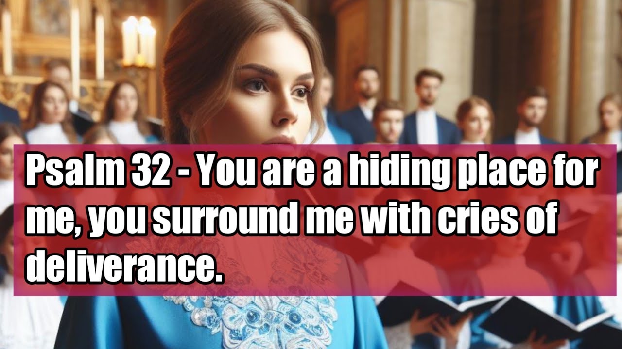 Psalm 32 | You are a hiding place for me, you surround me with cries of deliverance.
