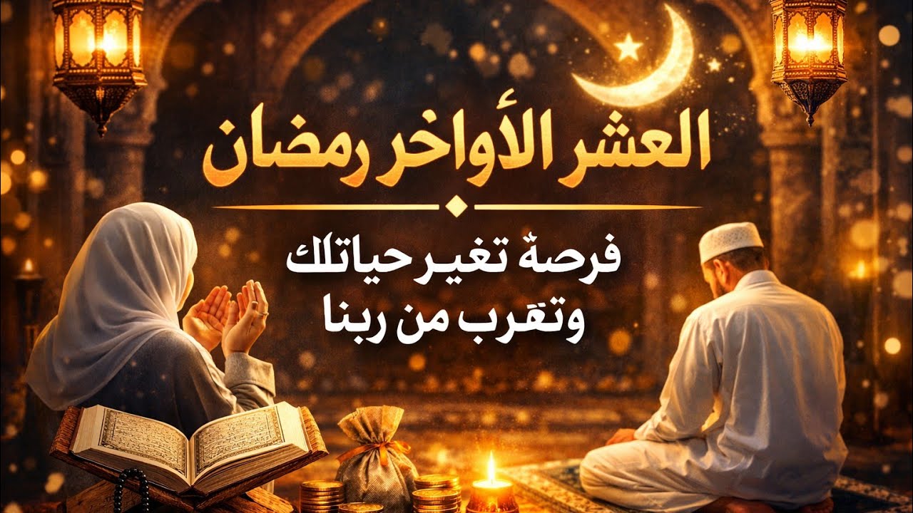 العشر الأواخر من رمضان | فرصه تغير حياتك وتقرب من ربنا 🤍.