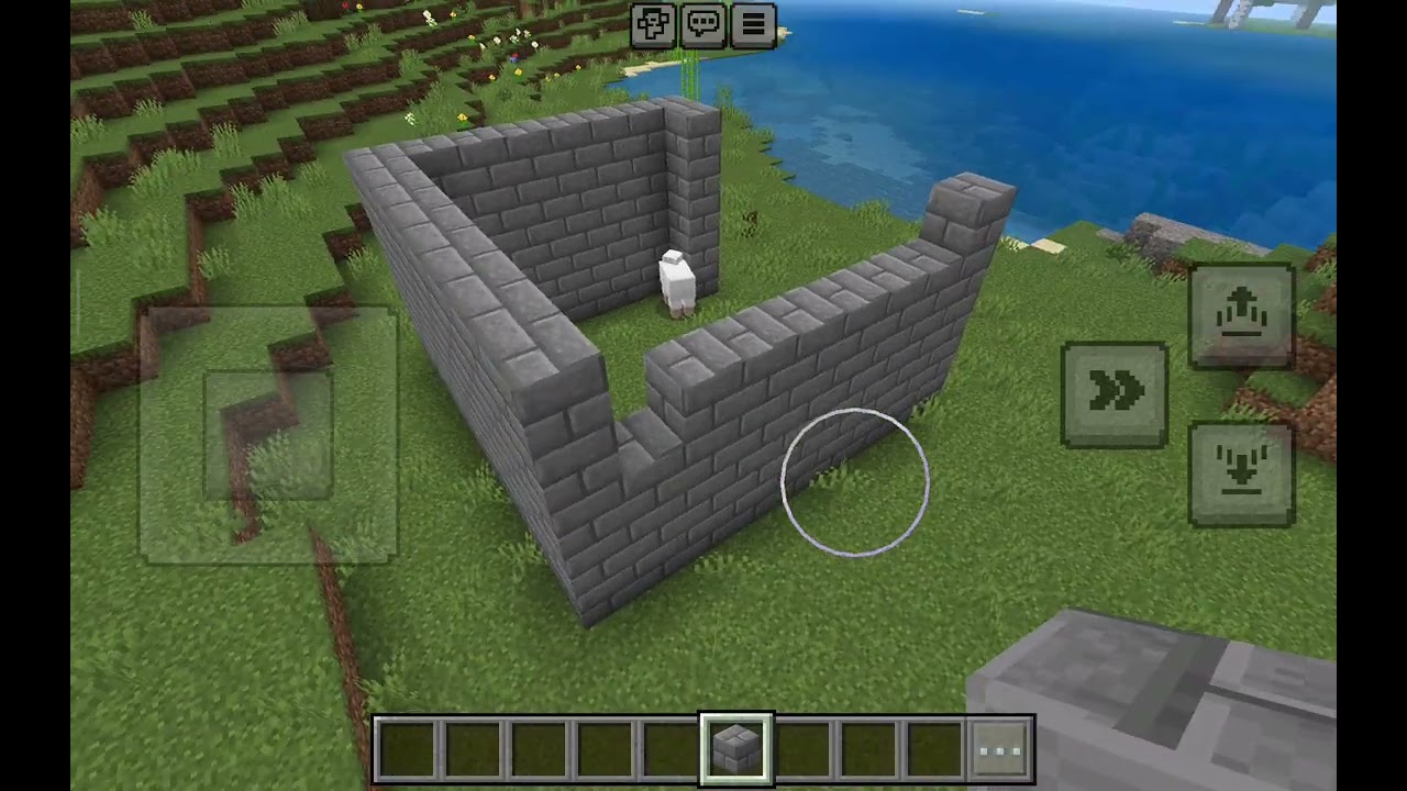 Parte 1/ de una de mis mejores casas que echo/en Minecraft 