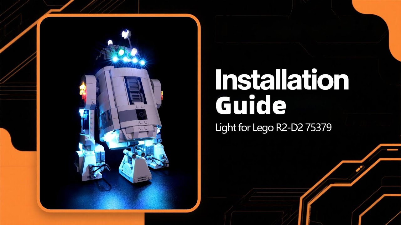Light Kit For LEGO 75379 R2-D2