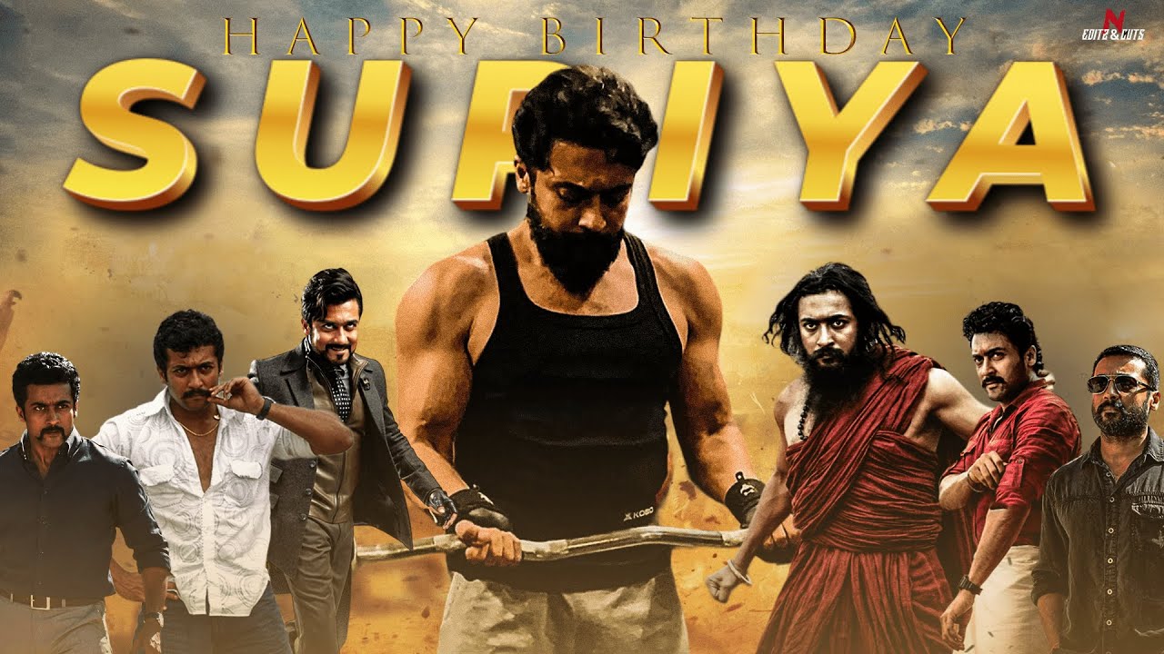 Suriya Birthday Mashup 2023 | Tribute to Suriya | FanBoy Edit | July 23 | Narikoottam SFC