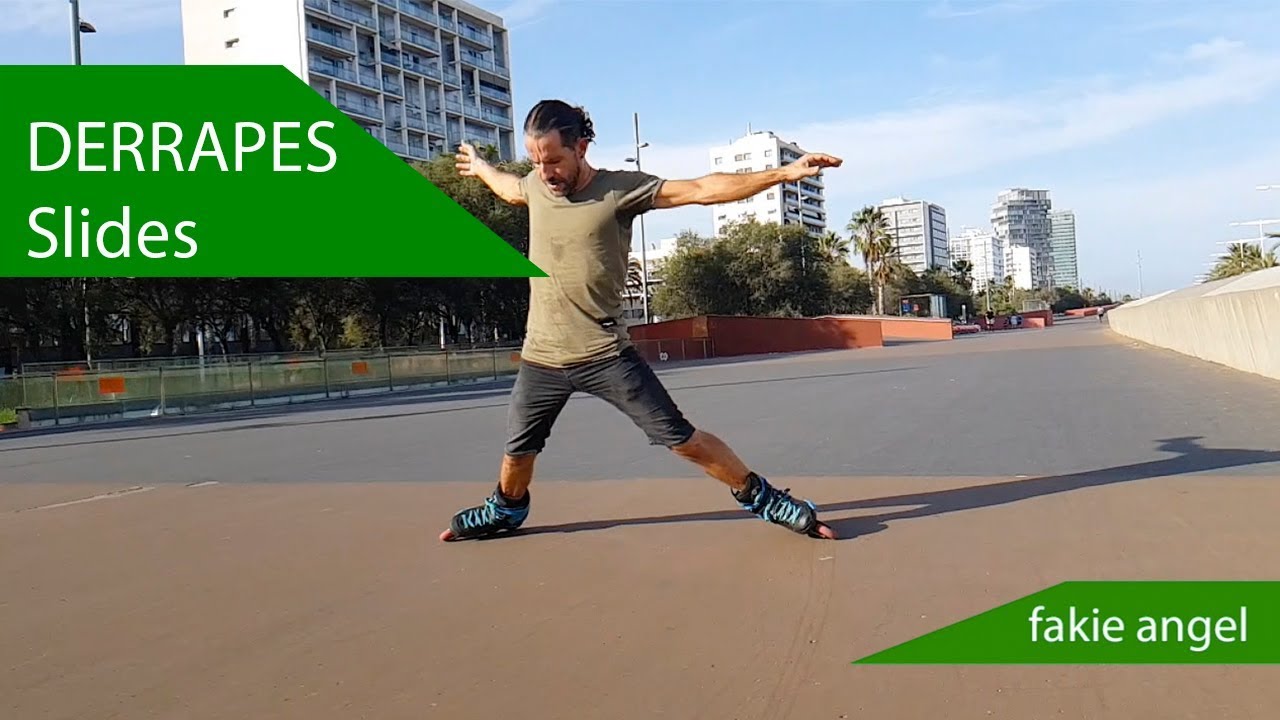derrapes en PATINES en L&Iacute;NEA | Freeskate slides