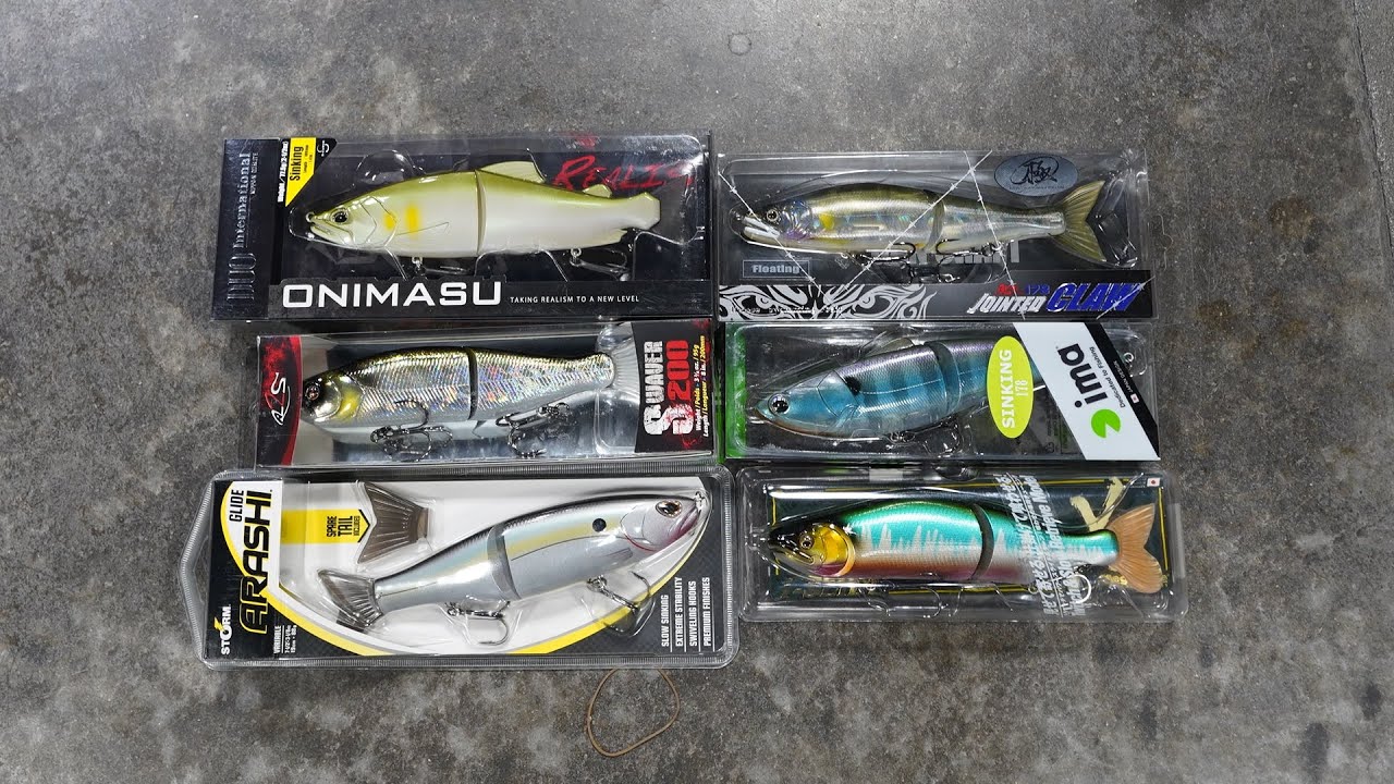 Top 6 Big Glide Baits For Beginners! Swimbaits On A Budget!