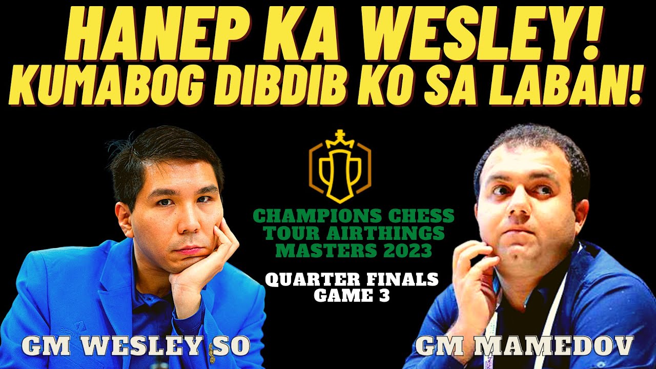 AATAKEHIN AKO SA PUSO LABAN NA TO! SO vs MAMEDOV! Airthings Master Quarter Game 3