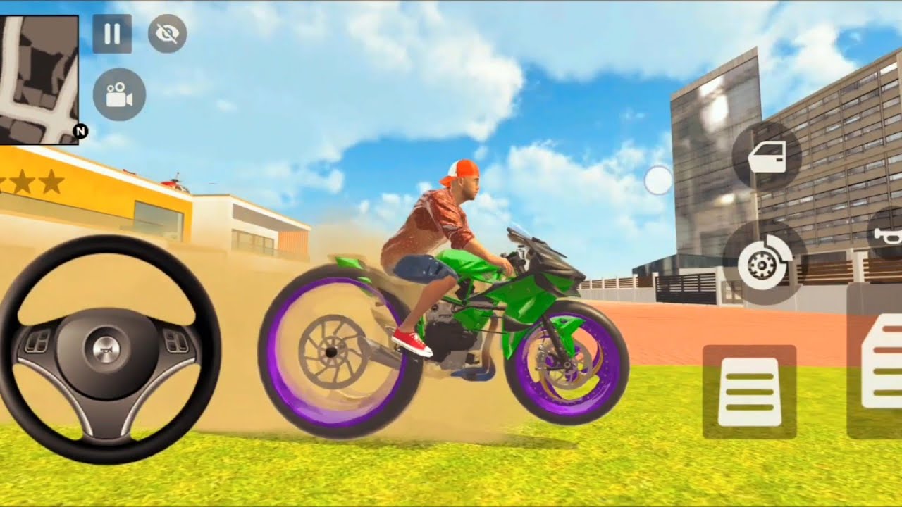 🚨 Modified Police car | Franklin Purchase Bike Car 🤑Open World Game game for android