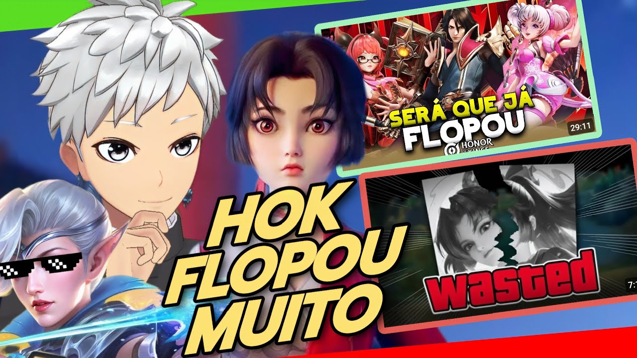 HONOR OF KINGS NÃO TANKOU O MOBILE LEGENDS E AINDA FLOPOU HOK FLOPOU MESMO ?