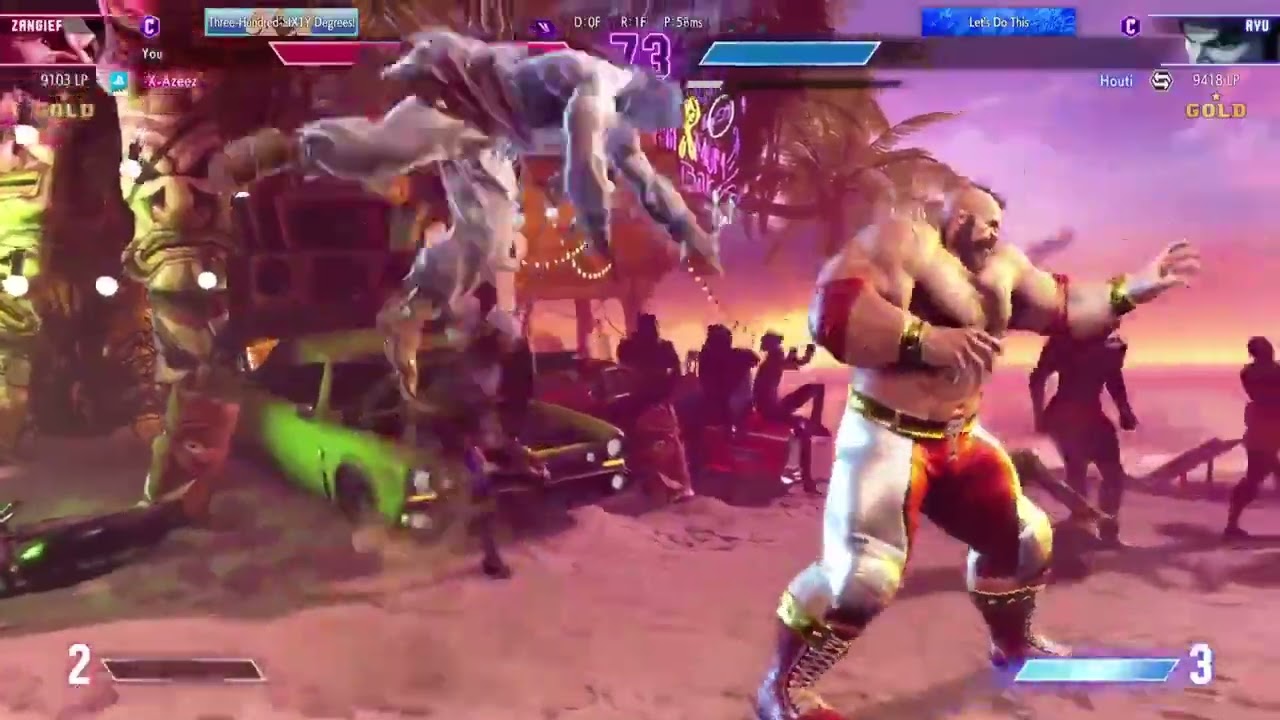 Noice / street fighter 6 hilarious counter dodge / Sf6